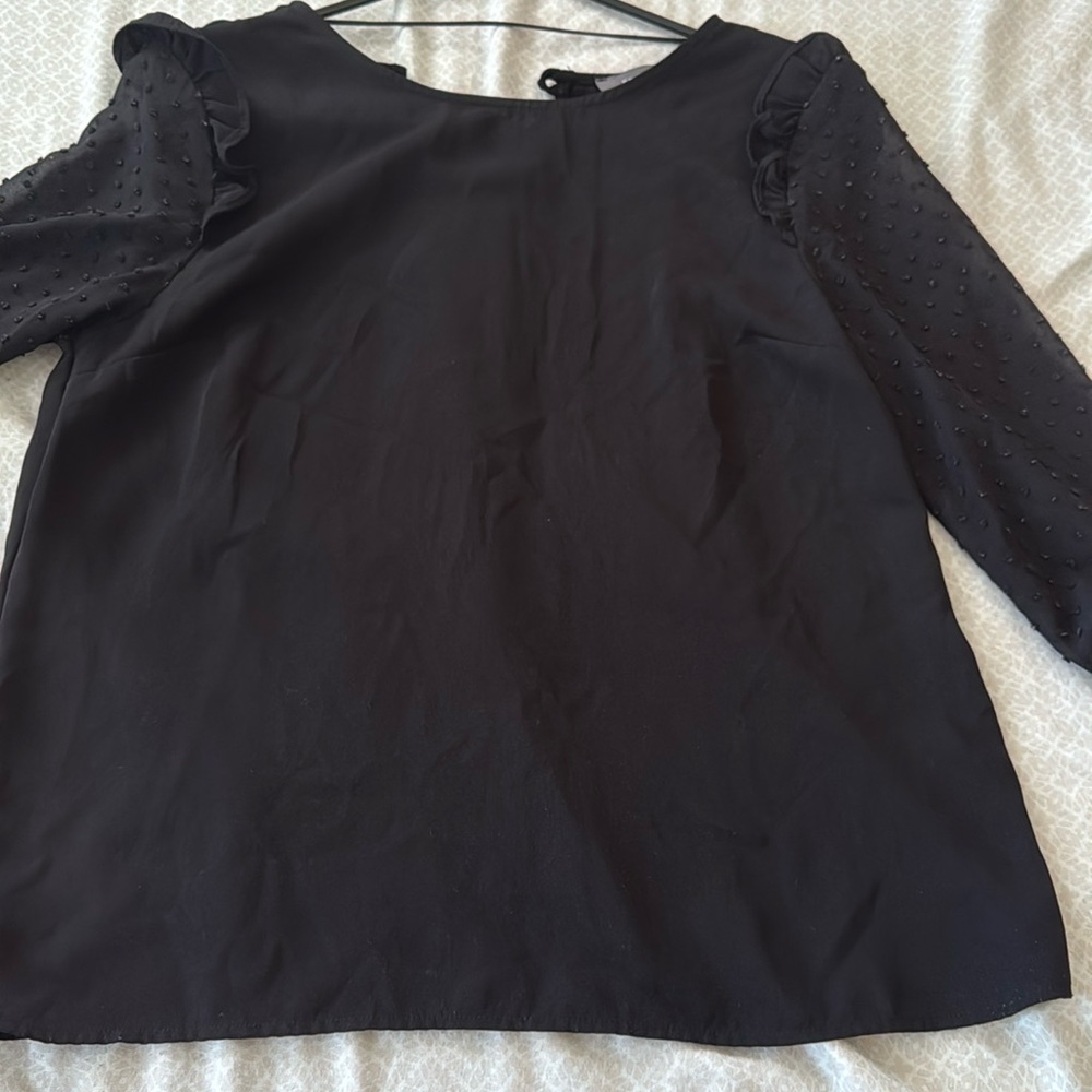 Black dressy top